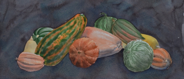 Click here to view Reed's Gourds by Lin Beribak