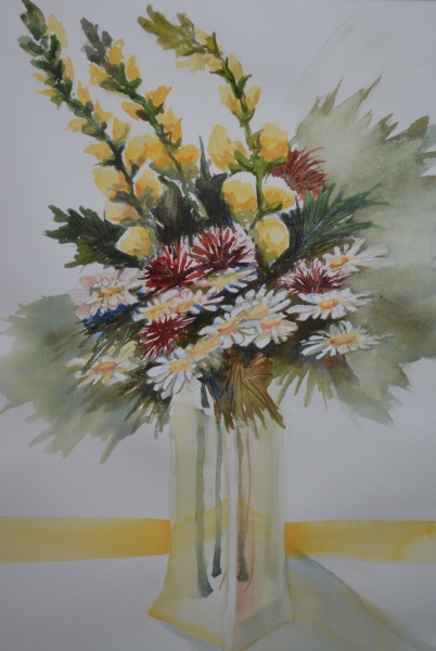Click here to view Mom's Bouquet by Lin Beribak