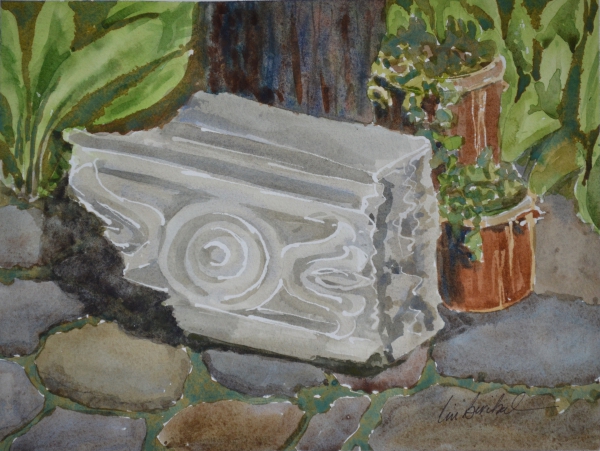 Garden Art III by Lin Beribak